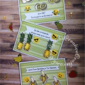 Fun 'punny' cards made using the stamps from issue 98 of Creative Stamping Magazine and sentiments printed on computer - craftybabscreativecrafts.co.uk